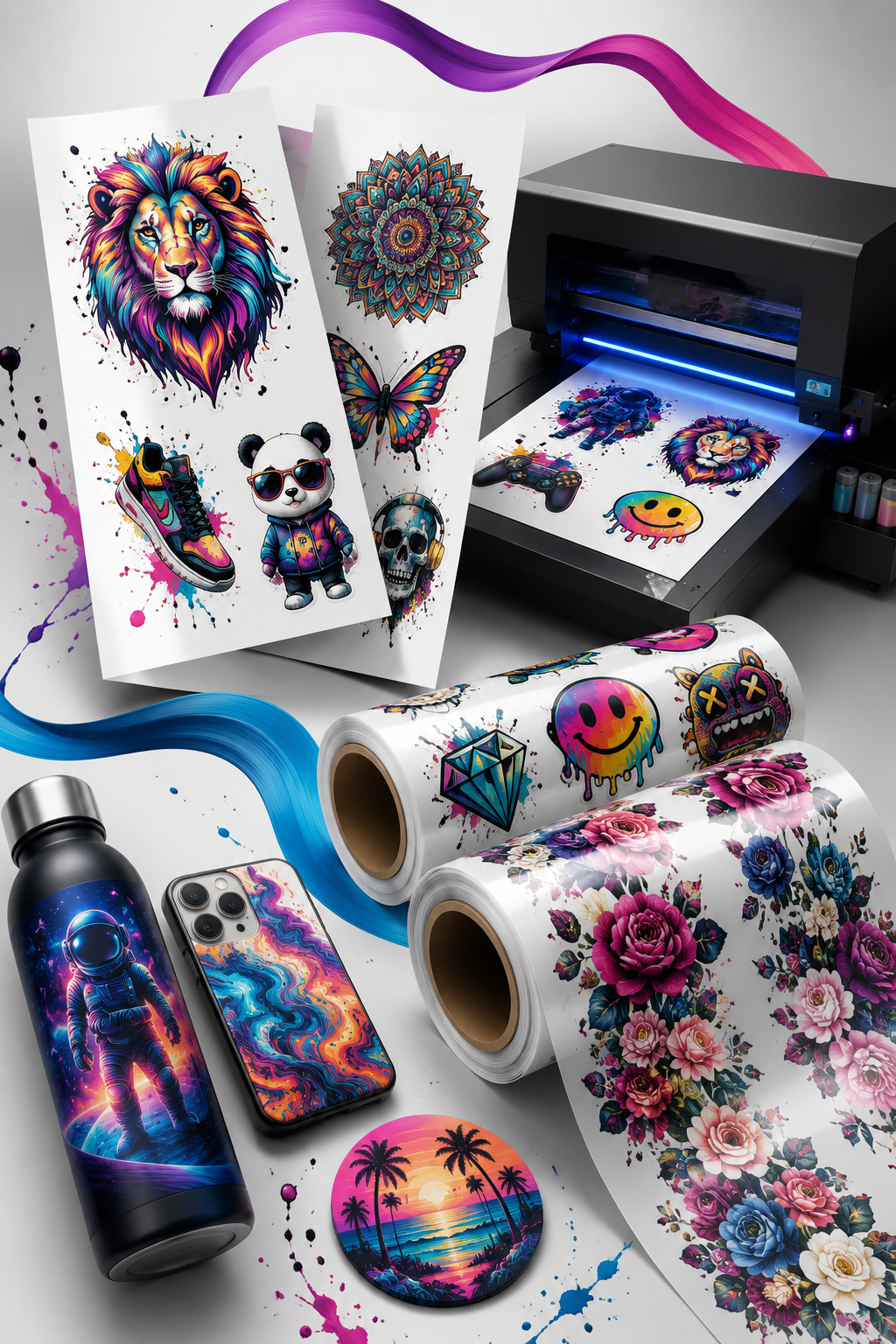 UV DTF Sticker Printing Machine