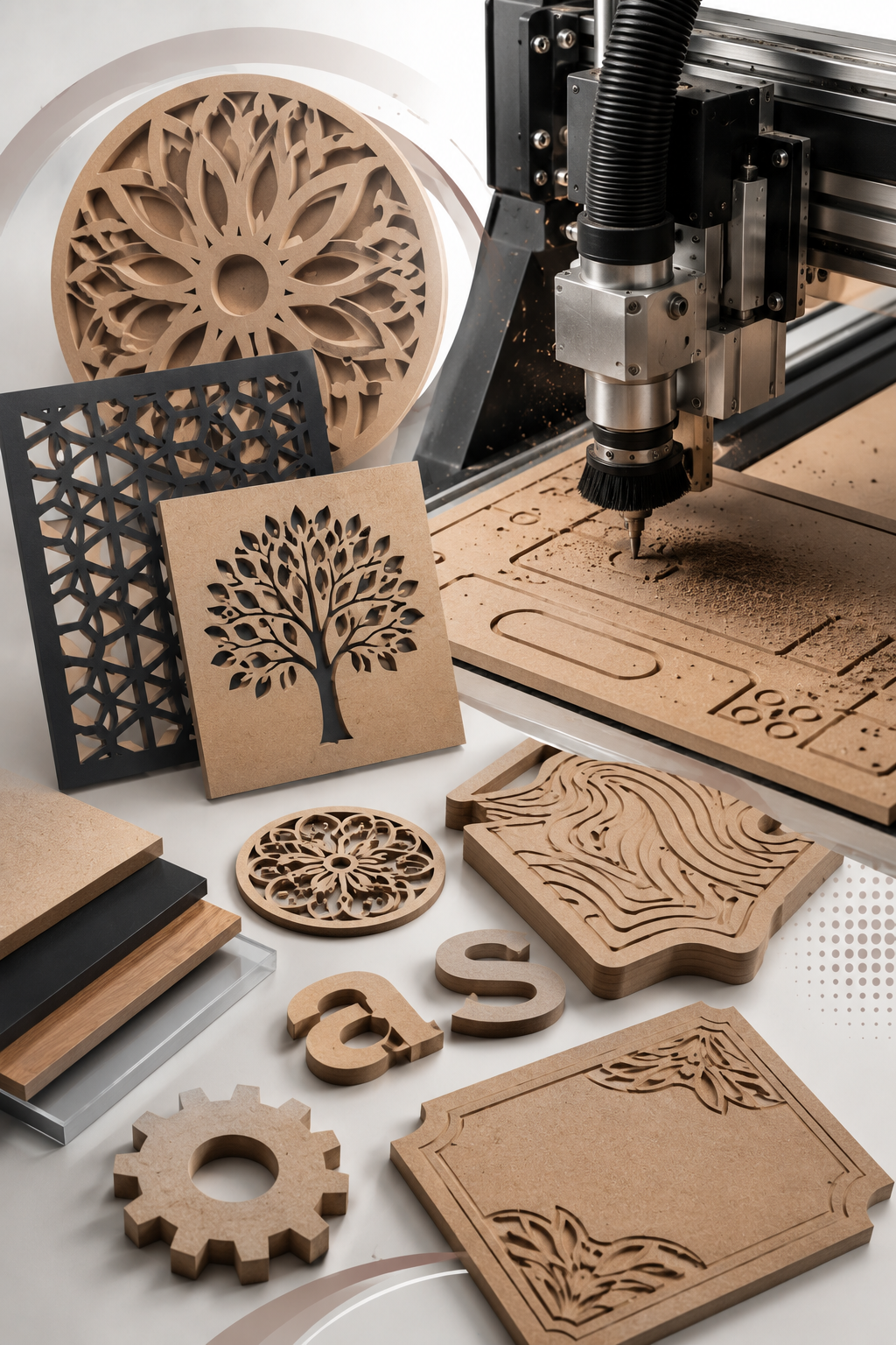 MDF Cutting Machine